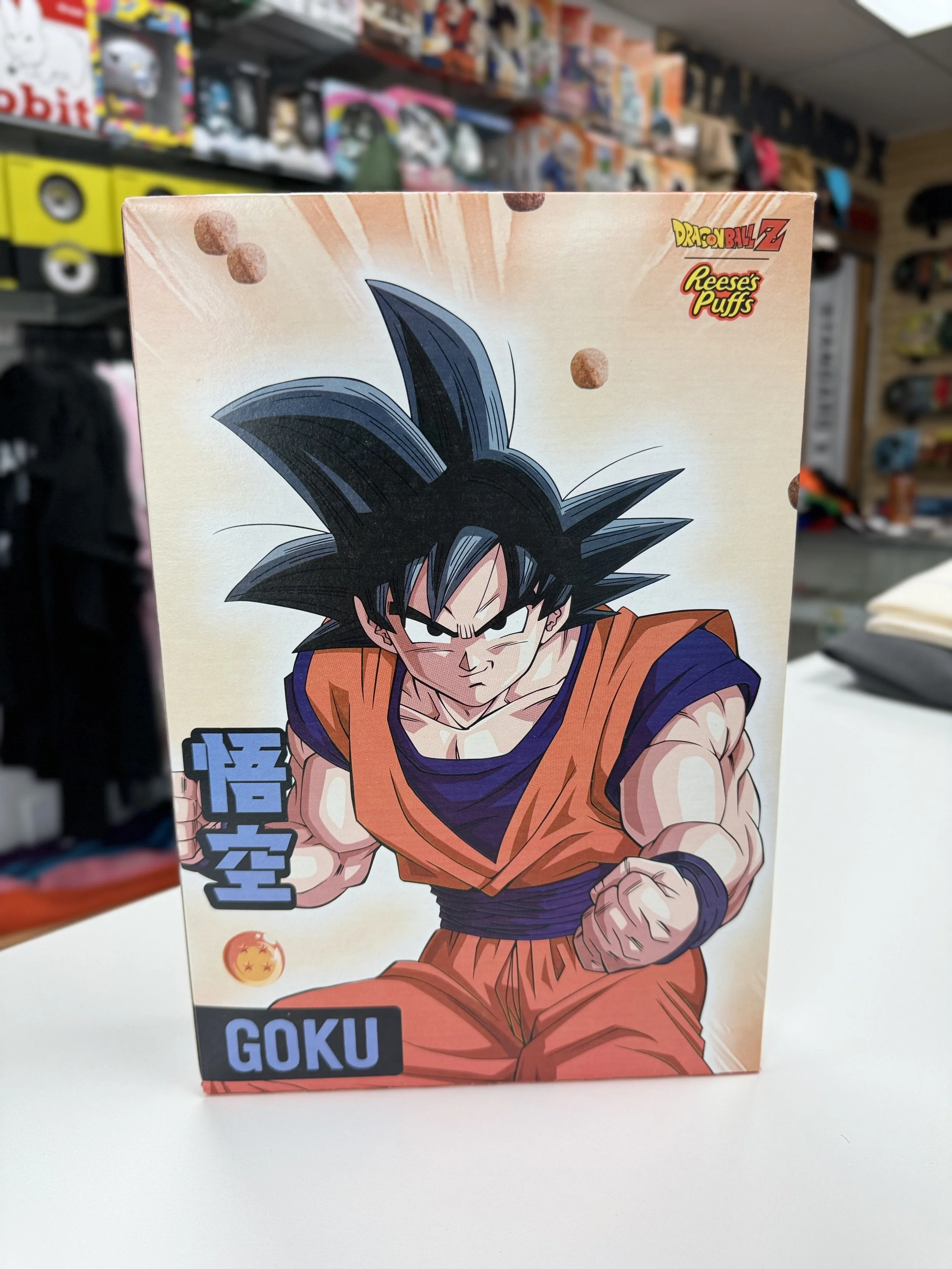Reese&#39;s★  DRAGON BALL Z X REESE'S PUFFS LIMITED EDITION CEREAL DBZ